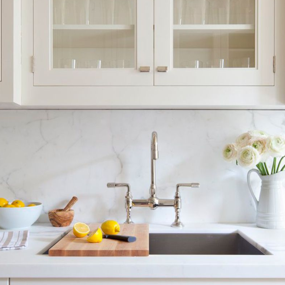 After tiling - Kitchen backsplash