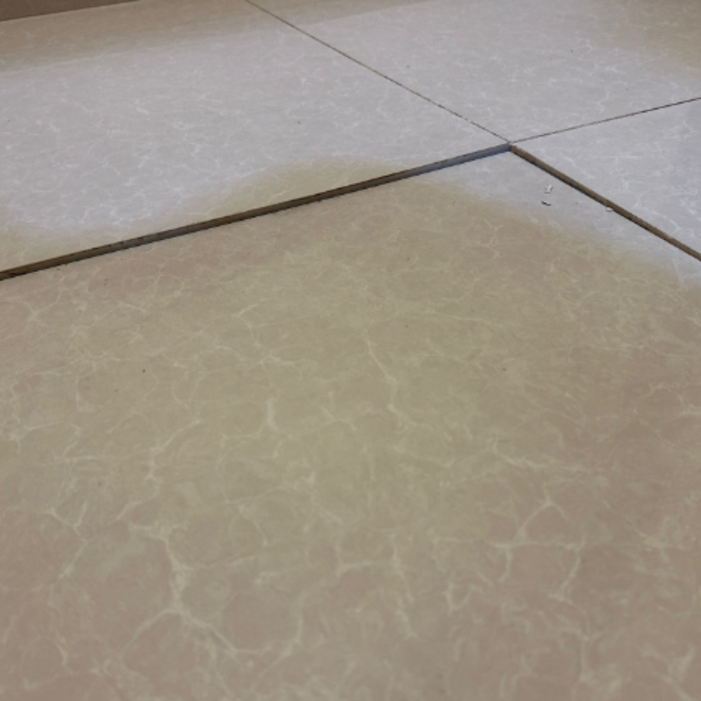 Before tiling - Living room